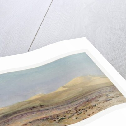 Sand Hills on the Road to Suez, 1859 by Carl Haag