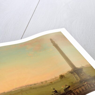 View from the Chowringhee Road, Calcutta, towards the Hoogly River, c.1840 by English School