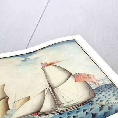 The Capture of 'The Four Brothers' by 'The Badger', Revenue Cutter, c.1823 by English School