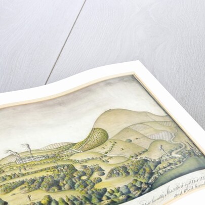 To John Rawdon, Earl of Moira, this East View of His Seat of Montalto, c.1800 by English School