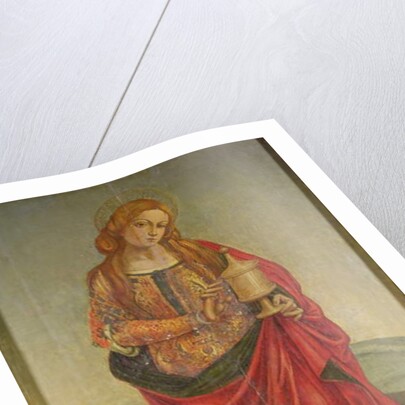 A Female Saint with a Chalice, possibly Mary Magdalene, probably 16th century by Italian School