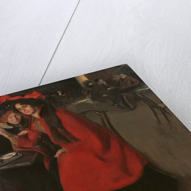 In a Cafe, 1902 by A. A. Murashko