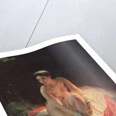 Woman Bathing, 1875 by Andrej Franzowitsch Belloli