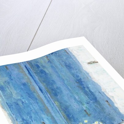 Blue Shutter, 1990 by Diana Schofield