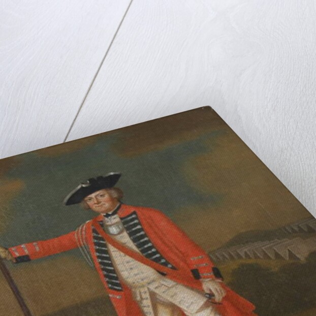 Portrait of a British Infantry Officer, c.1740-50 by David Morier