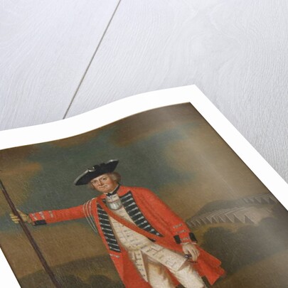 Portrait of a British Infantry Officer, c.1740-50 by David Morier