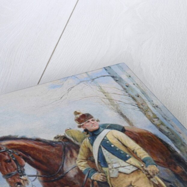 Dragoon of the Legion de Flandres in 1763-1766, 1901 by Jean-Baptiste Edouard Detaille