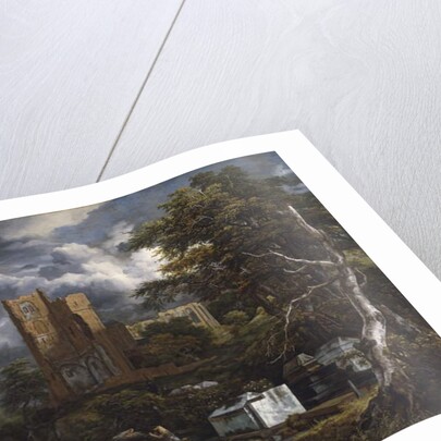 The Jewish Cemetery, c.1654-55 by Jacob Isaaksz. or Isaacksz. van Ruisdael