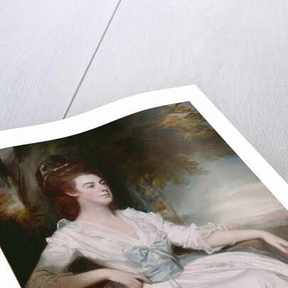 Miss Clavering, 1780/82 by George Romney