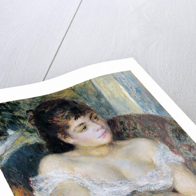 Woman in an Armchair, 1874 by Pierre Auguste Renoir