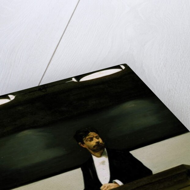 Georg Brandes at the University in Copenhagen, 1889 by Harald Slott-Moller