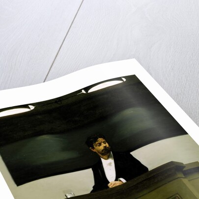 Georg Brandes at the University in Copenhagen, 1889 by Harald Slott-Moller