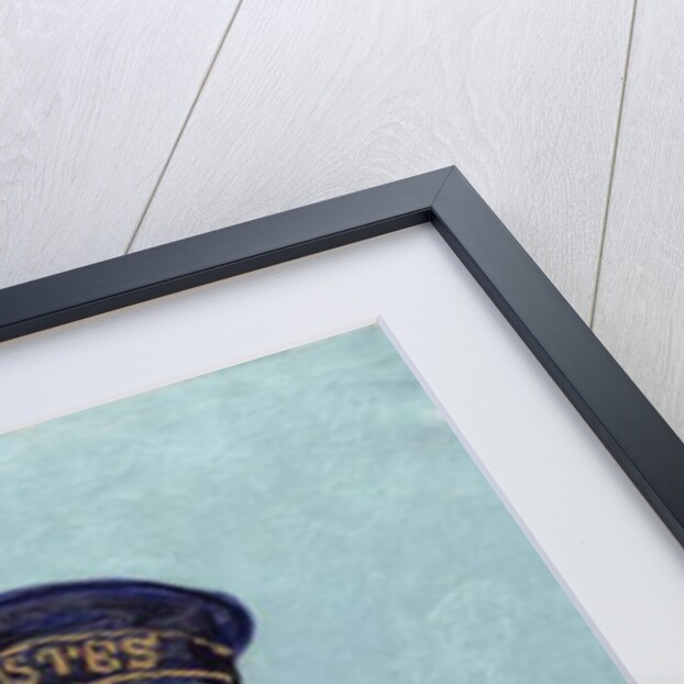 Portrait of Postman Roulin, 1888 by Vincent van Gogh