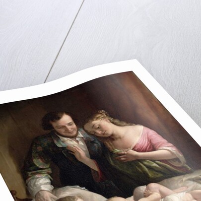 Domestic Happiness, 1849 by Lilly Martin Spencer