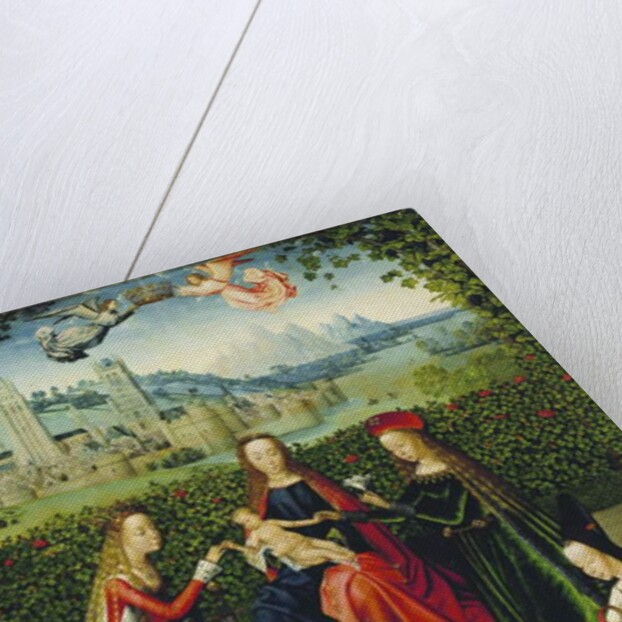 The Virgin of the Rose Garden, 1475-80 by Master of the St. Lucy legend