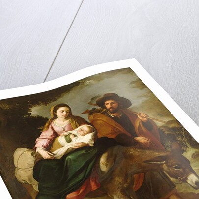The Flight into Egypt, c.1647/50 by Bartolome Esteban Murillo