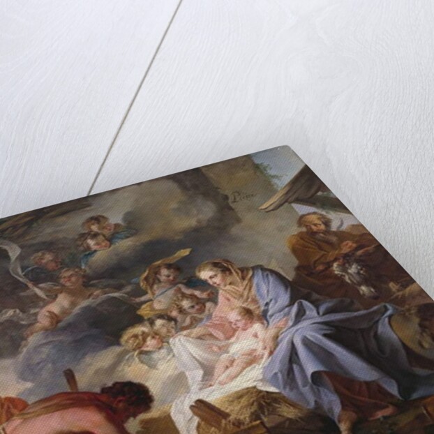 The Adoration of the Shepherds, 1745 by Jean Baptiste Marie Pierre