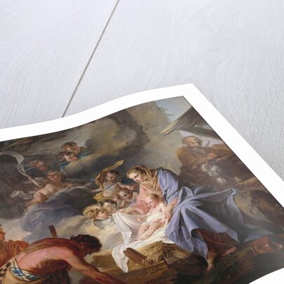 The Adoration of the Shepherds, 1745 by Jean Baptiste Marie Pierre