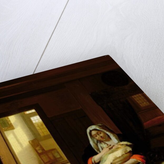 Mother Nursing Her Child, 1674-76 by Pieter de Hooch