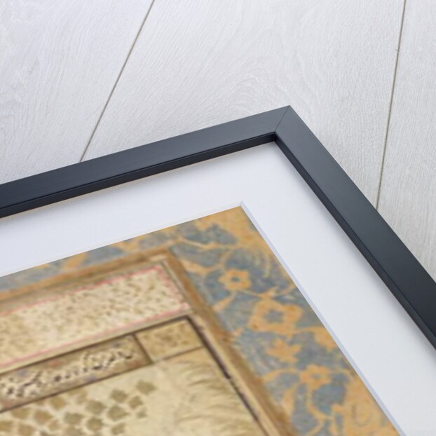 Lady with a Mirror, 16th/17th century by Riza-i Abbasi