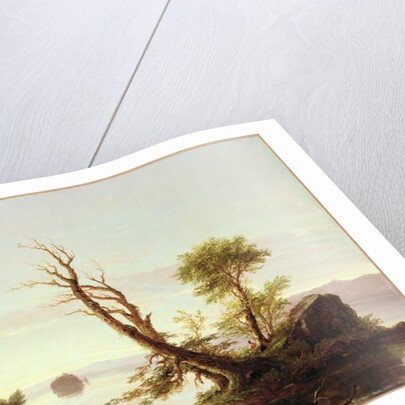 American Lake Scene, 1844 by Thomas Cole