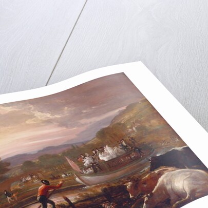 Paddington Canal, 1801 by Benjamin West