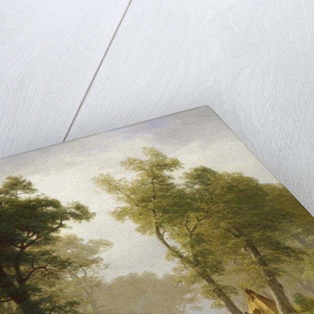 The Wolf River, Kansas, c.1859 by Albert Bierstadt