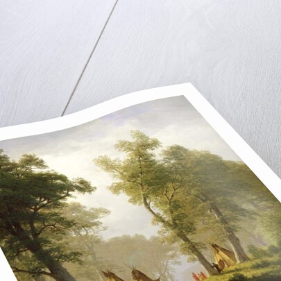 The Wolf River, Kansas, c.1859 by Albert Bierstadt