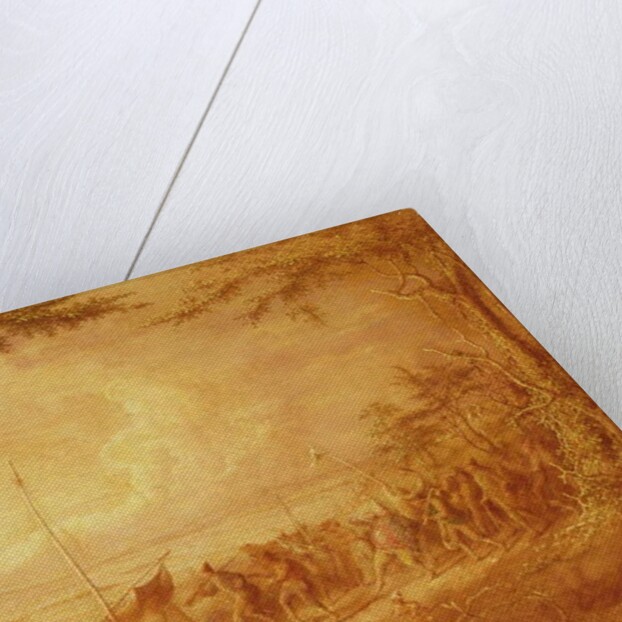 Embarkation from Communipaw, 1861 by John Quidor