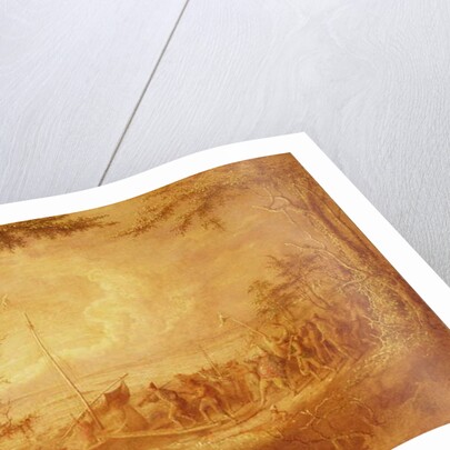 Embarkation from Communipaw, 1861 by John Quidor