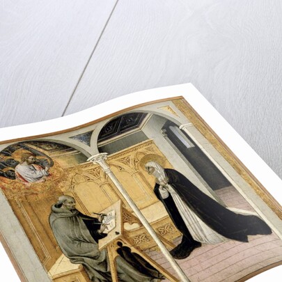 St. Catherine of Siena Dictating Her Dialogues, c.1447-61 by Giovanni di Paolo di Grazia