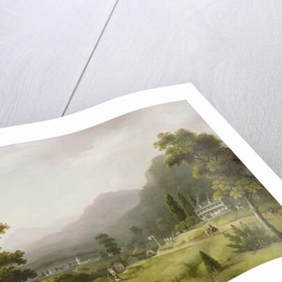 Carter's Tavern at the Head of Lake George, 1817-18 by Francis Guy