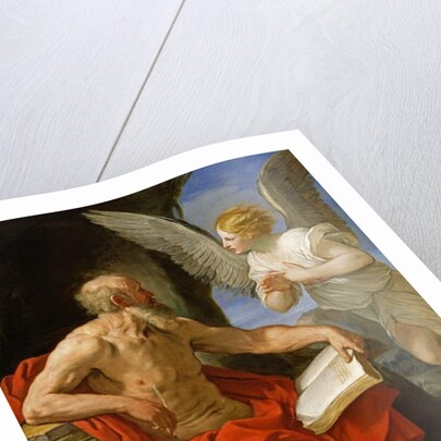 Angel Appearing to St. Jerome, c.1640 by Guido Reni