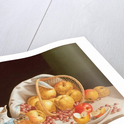 Still Life with Yellow Apples, 1858 by John Francis