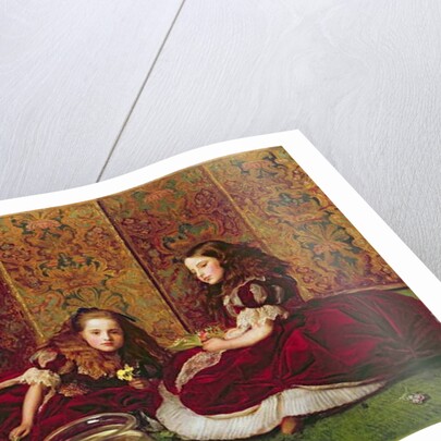 Leisure Hours, 1864 by John Everett Millais