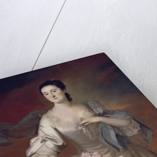 Mrs James Pitts, 1757 by Joseph Jonathan Blackburn