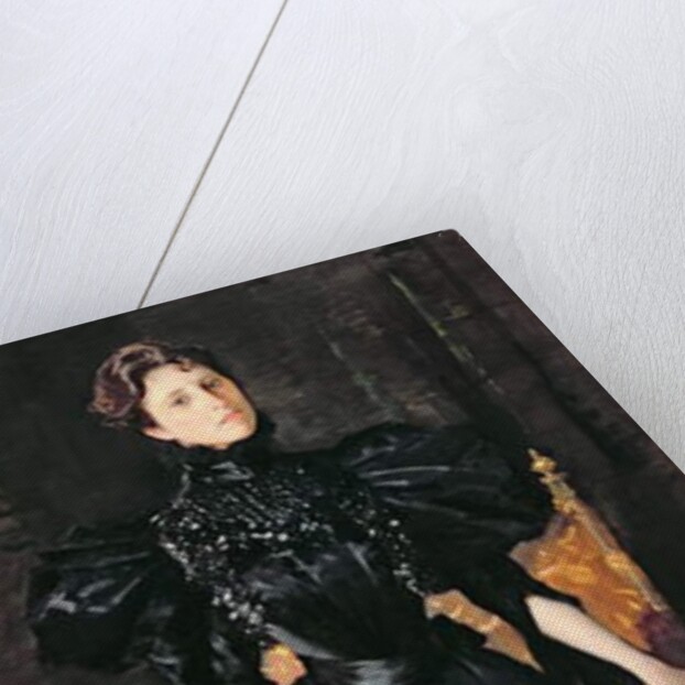 Portrait of a Lady in Black, c.1895 by William Merritt Chase