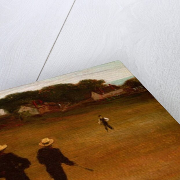 The Ball Players, 1871 by William Morris Hunt