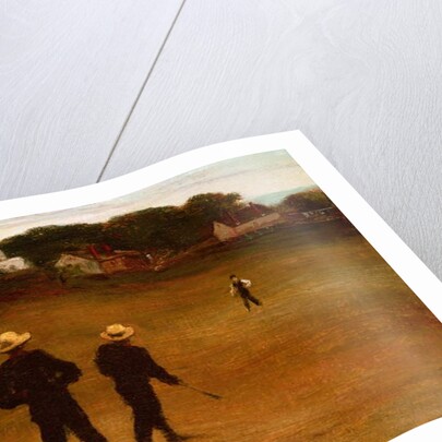 The Ball Players, 1871 by William Morris Hunt