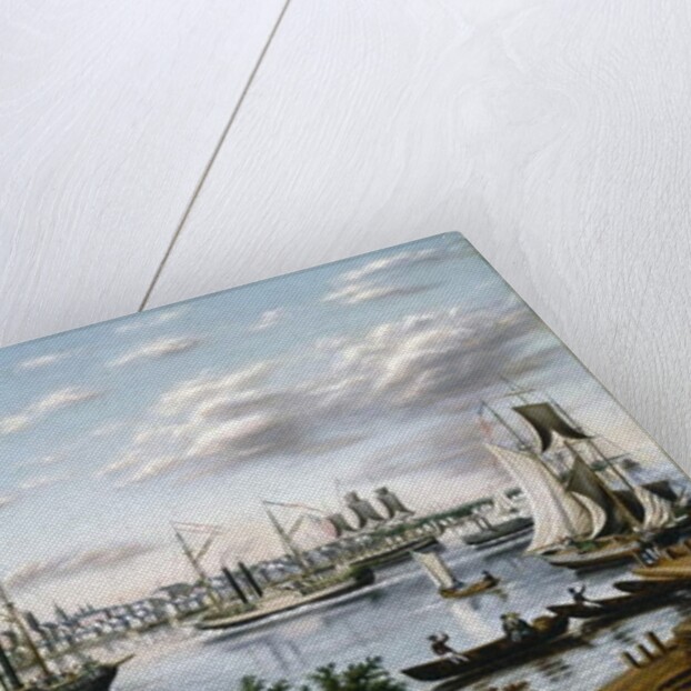 View of Detroit in 1836, 1836-37 by American School