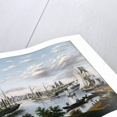 View of Detroit in 1836, 1836-37 by American School