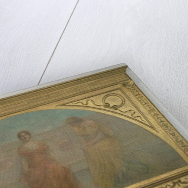 Commerce and Agriculture Bringing Wealth to Detroit, 1900 by Thomas Wilmer Dewing