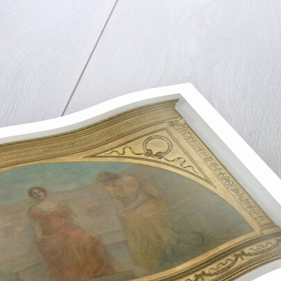 Commerce and Agriculture Bringing Wealth to Detroit, 1900 by Thomas Wilmer Dewing