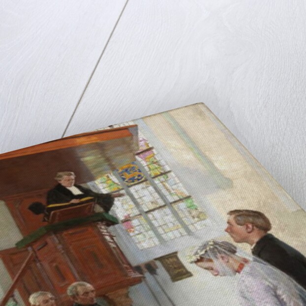 The Wedding, c.1900 by Julius Gari Melchers