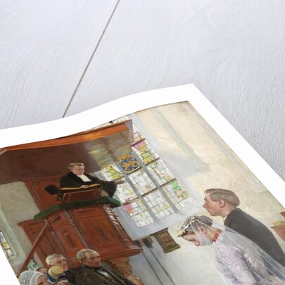 The Wedding, c.1900 by Julius Gari Melchers