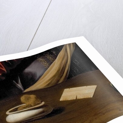 Detail of The Conversion of the Magdalene, c.1598 by Michelangelo Merisi da Caravaggio