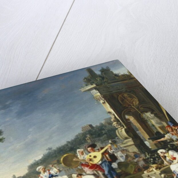 Tarantella at Mergellina, c.1750 by Filippo Falciatore