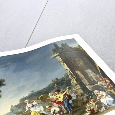 Tarantella at Mergellina, c.1750 by Filippo Falciatore