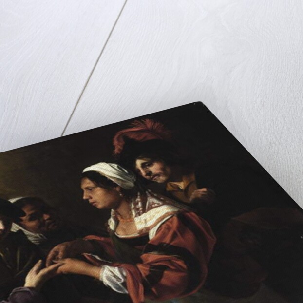 The Fortune Teller, c.1616-17 by Bartolomeo Manfredi