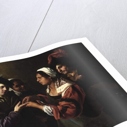 The Fortune Teller, c.1616-17 by Bartolomeo Manfredi